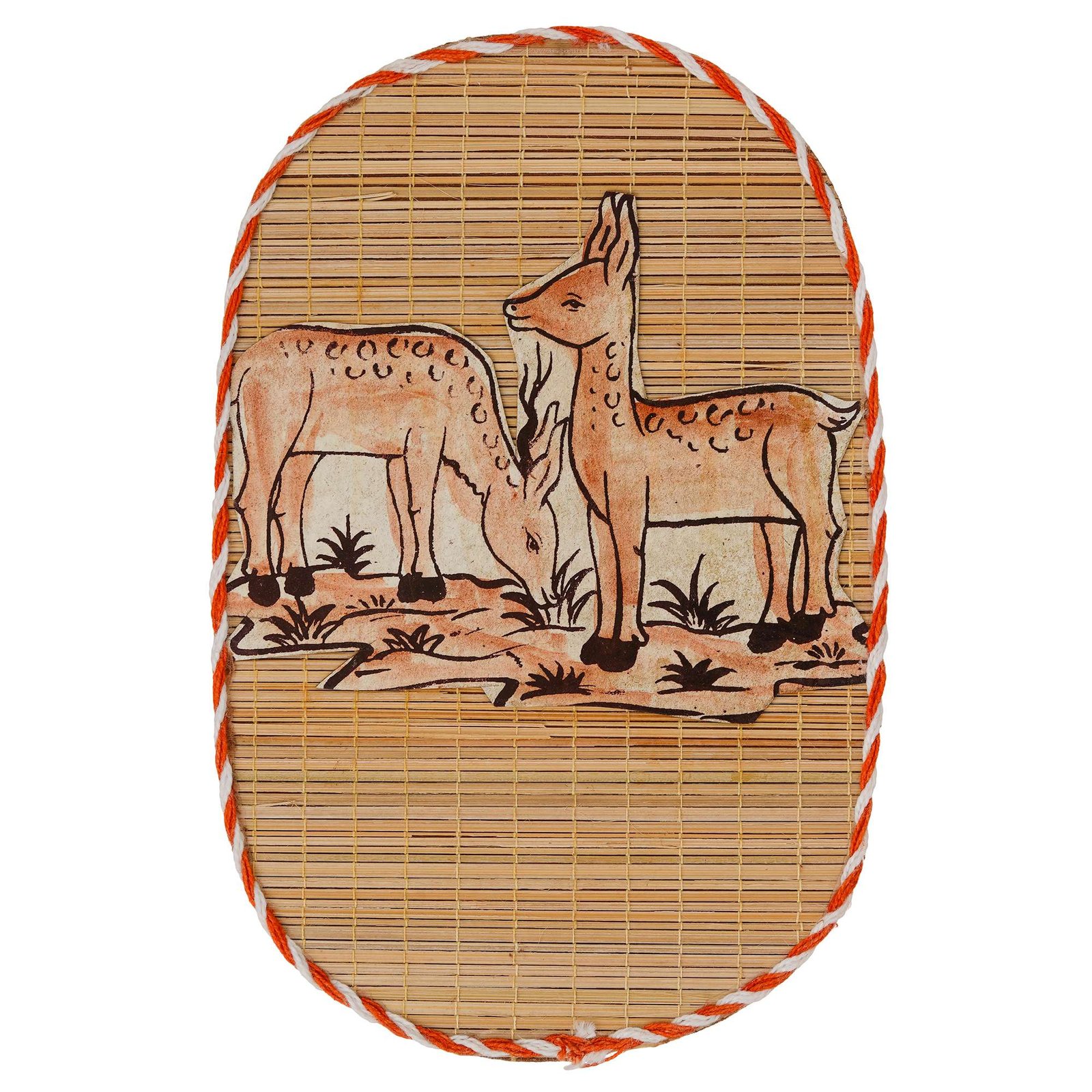 Bamboo Art Dear Painting For Home D?cor | Bamboo Art Gift For Multiple Occasions - Image 2