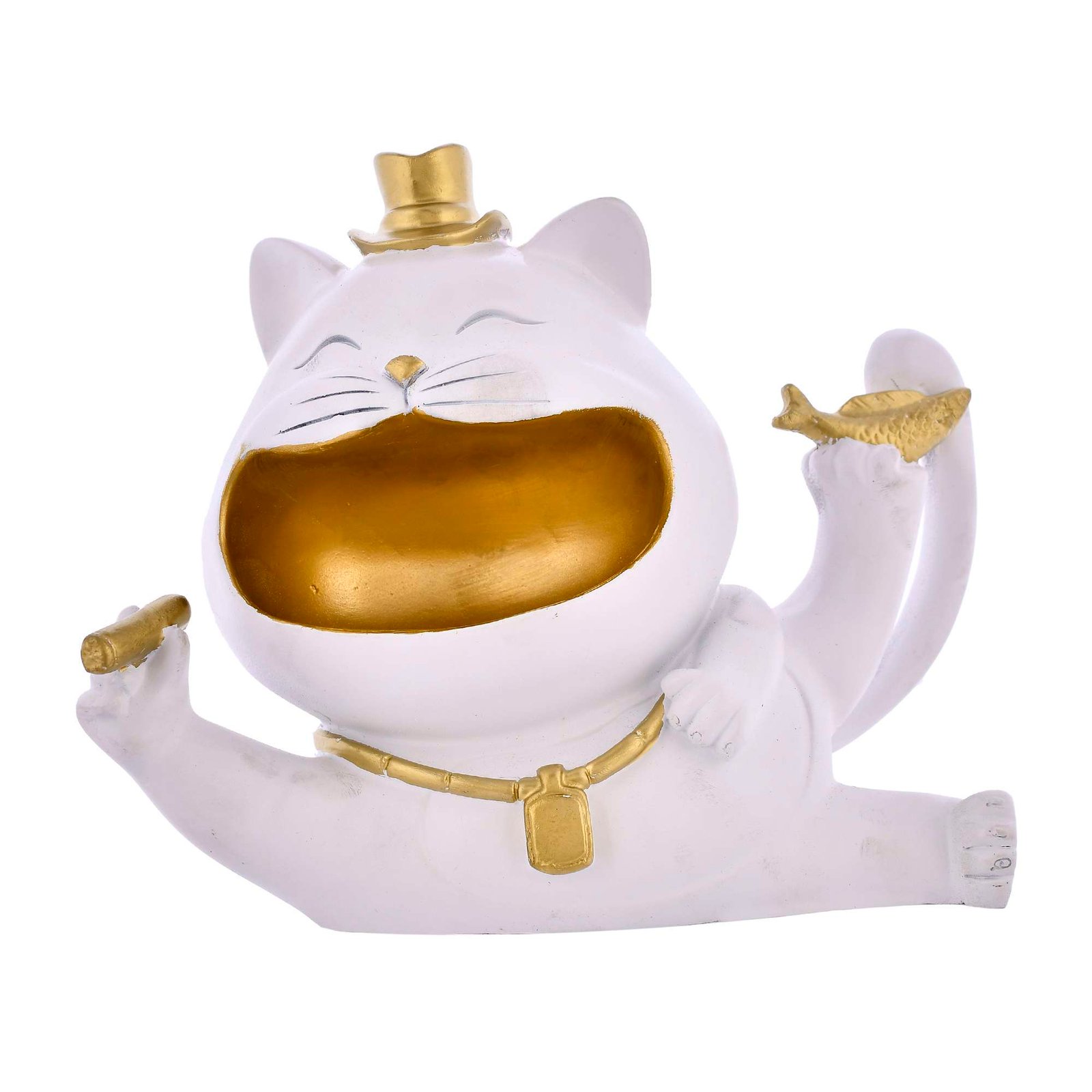 Cat with Hat Statue - Image 4