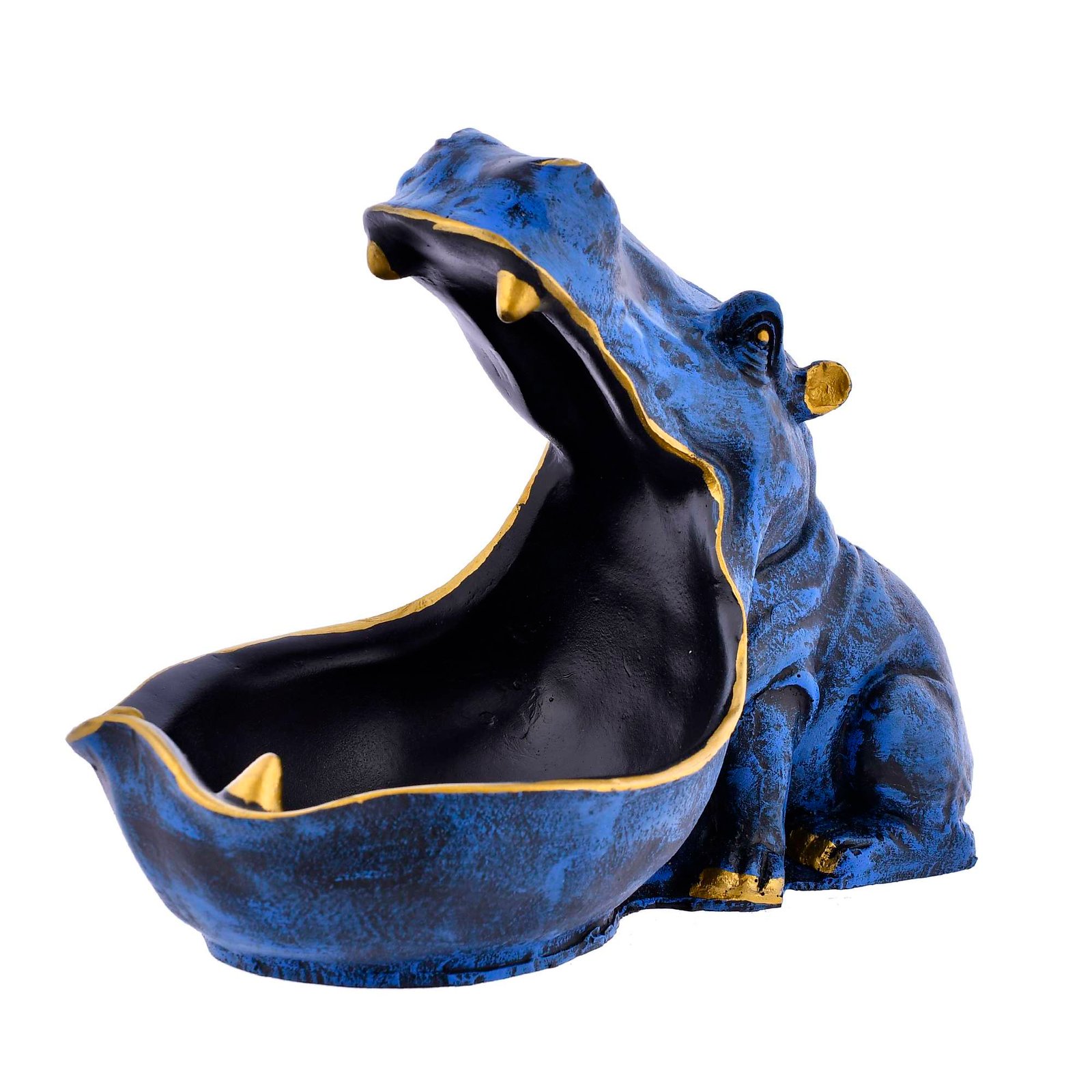 Big Mouth Hippopotamus Showpiece